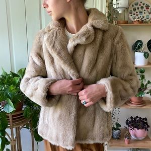 Vintage Grandella Faux Fur Jacket
